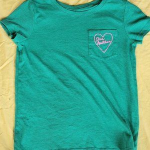 green girls shirt